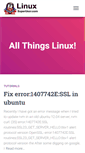 Mobile Screenshot of linuxsuperuser.com